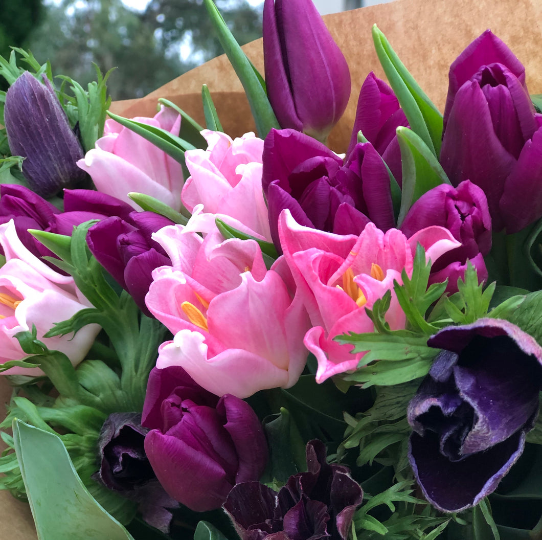 'joy' mother's day flowers & treats